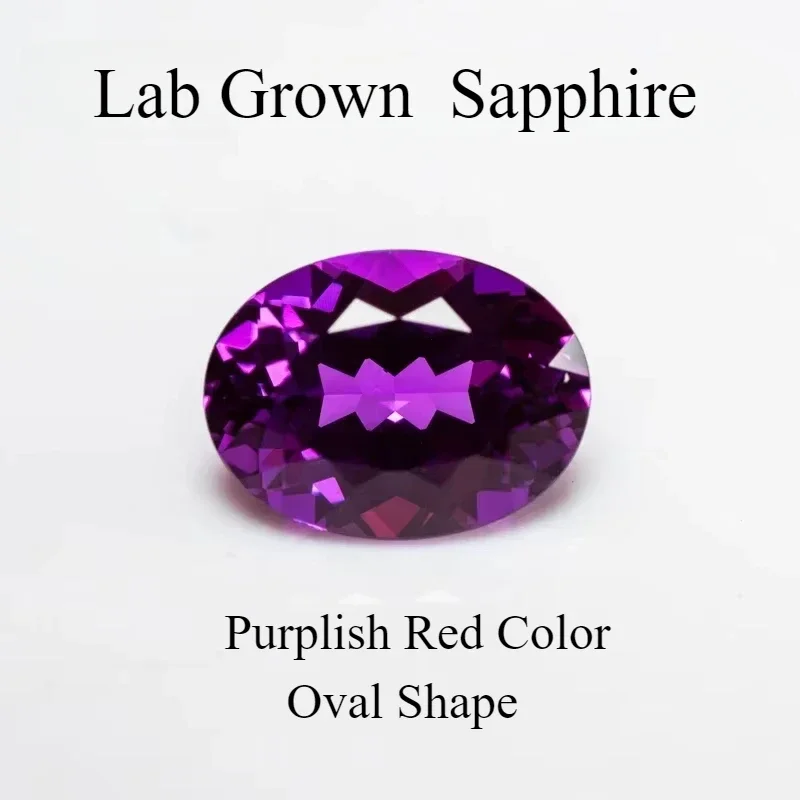 NEW Lab Grown Purplish Red Color Sapphire Oval Shape Charm Beads For Diy Jewelry Making Bracelet Material Selectable AGL Certifi
NEW Lab Grown Purplish Red Color Sapphire Oval Shape Charm Beads For Diy Jewelry Making Bracelet Material Selectable AGL Certifi