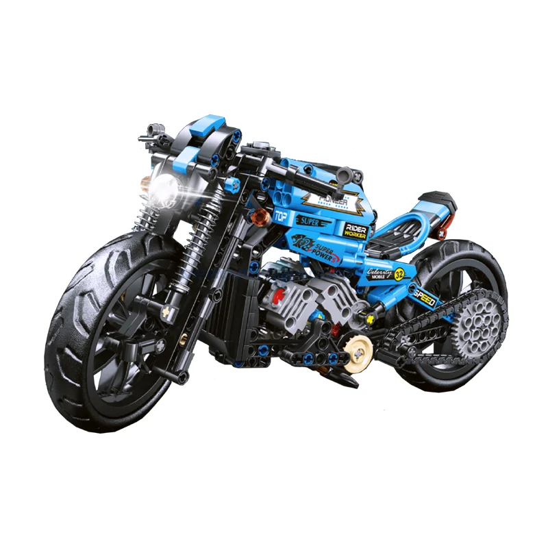Tycloe мотоцикл MOC T3032 внедорожный мотоцикл модель автомобиля тяжелый локомотив строительные блоки кирпичи высокотехнологичная игрушка для мальчиков
Tycloe мотоцикл MOC T3032 внедорожный мотоцикл модель автомобиля тяжелый локомотив строительные блоки кирпичи высокотехнологичная игрушка для мальчиков