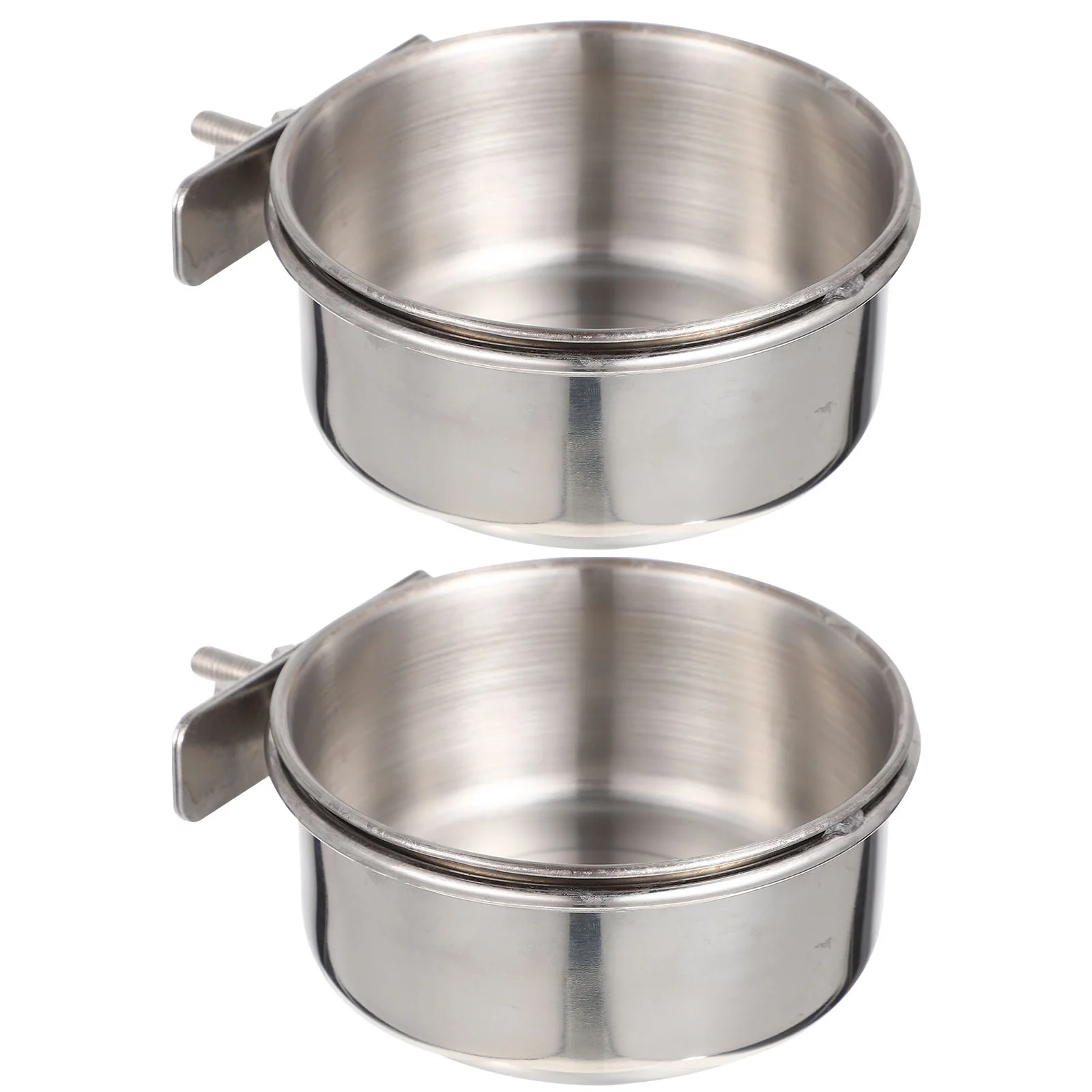 2 Sets Parrot Bowl Bird Food Cup Stainless Feeder Cage Feeding Equipment Water Cups Steel Parakeet Accessories
2 Sets Parrot Bowl Bird Food Cup Stainless Feeder Cage Feeding Equipment Water Cups Steel Parakeet Accessories