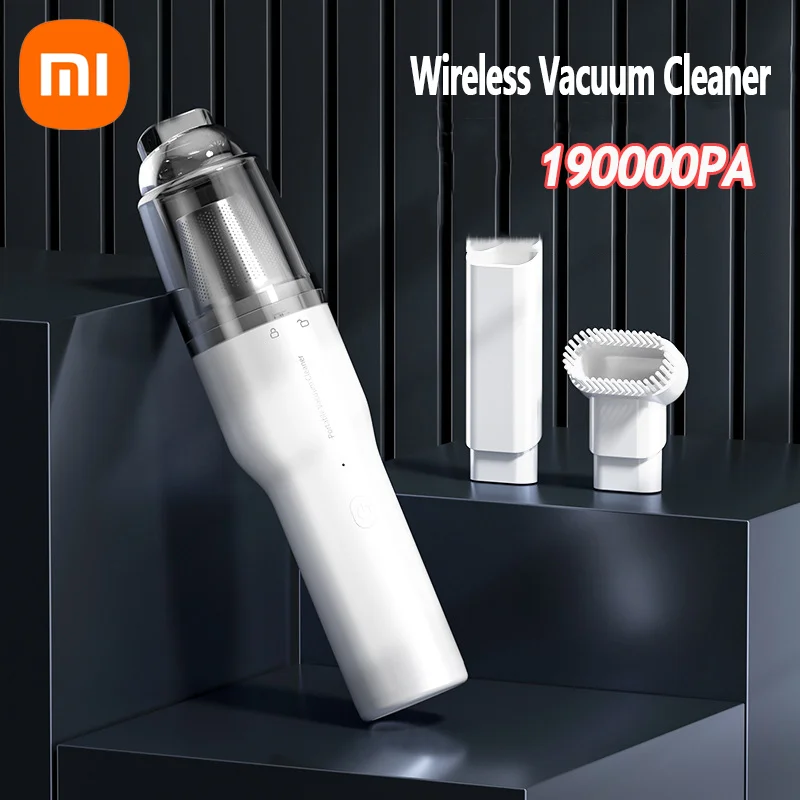 Xiaomi Wireless Car Vacuum Cleaner Multifunctional Portable High-power USB Charging Home Car Dual Use Cleaning Appliance
Xiaomi Wireless Car Vacuum Cleaner Multifunctional Portable High-power USB Charging Home Car Dual Use Cleaning Appliance