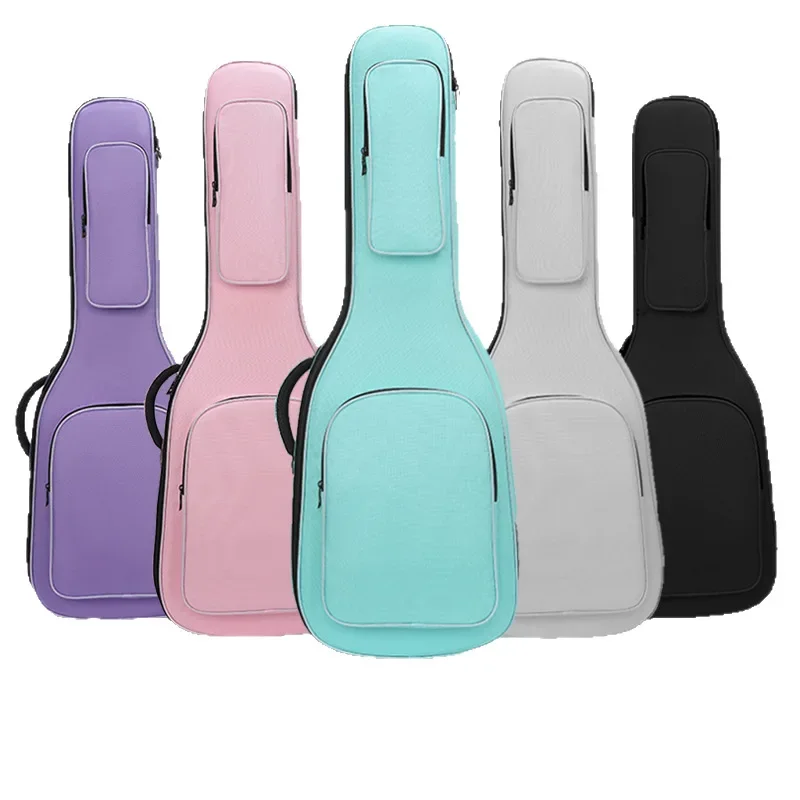 15mm Thickend Cotton Pad Acoustic Guitar Bag Rip-stop Backpack Shoulder Bag Cover Carrying Case Color Option Neck Cushion Design
15mm Thickend Cotton Pad Acoustic Guitar Bag Rip-stop Backpack Shoulder Bag Cover Carrying Case Color Option Neck Cushion Design