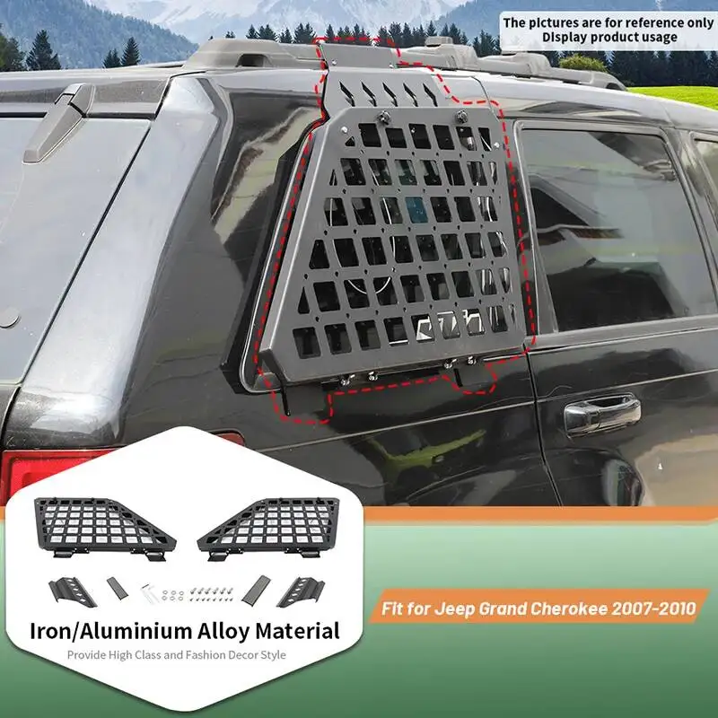 Car Rear Window Glass Armor Protector Racks Fit For Jeep Grand Cherokee 2007-2010 Accessories
Car Rear Window Glass Armor Protector Racks Fit For Jeep Grand Cherokee 2007-2010 Accessories