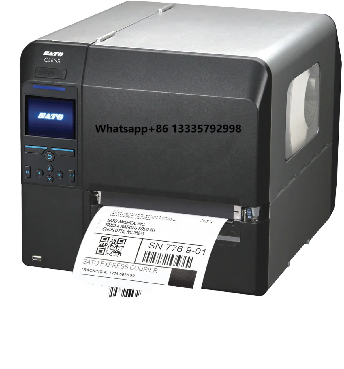 Sato High Quality Digital Label Barcode Ribbon Printer CL4NX Plus 203Dpi 305dpi 600dpi Industrial High Quality Printer in Stock
Sato High Quality Digital Label Barcode Ribbon Printer CL4NX Plus 203Dpi 305dpi 600dpi Industrial High Quality Printer in Stock