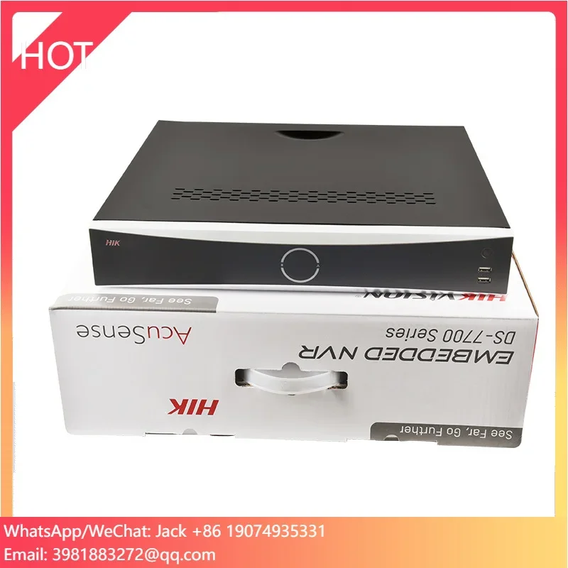 Original Hikvisions Ai NVR 4 8 16 32 64 128 256 Channel AcuSense 4K NVR PoE Network Video Recorder
Original Hikvisions Ai NVR 4 8 16 32 64 128 256 Channel AcuSense 4K NVR PoE Network Video Recorder