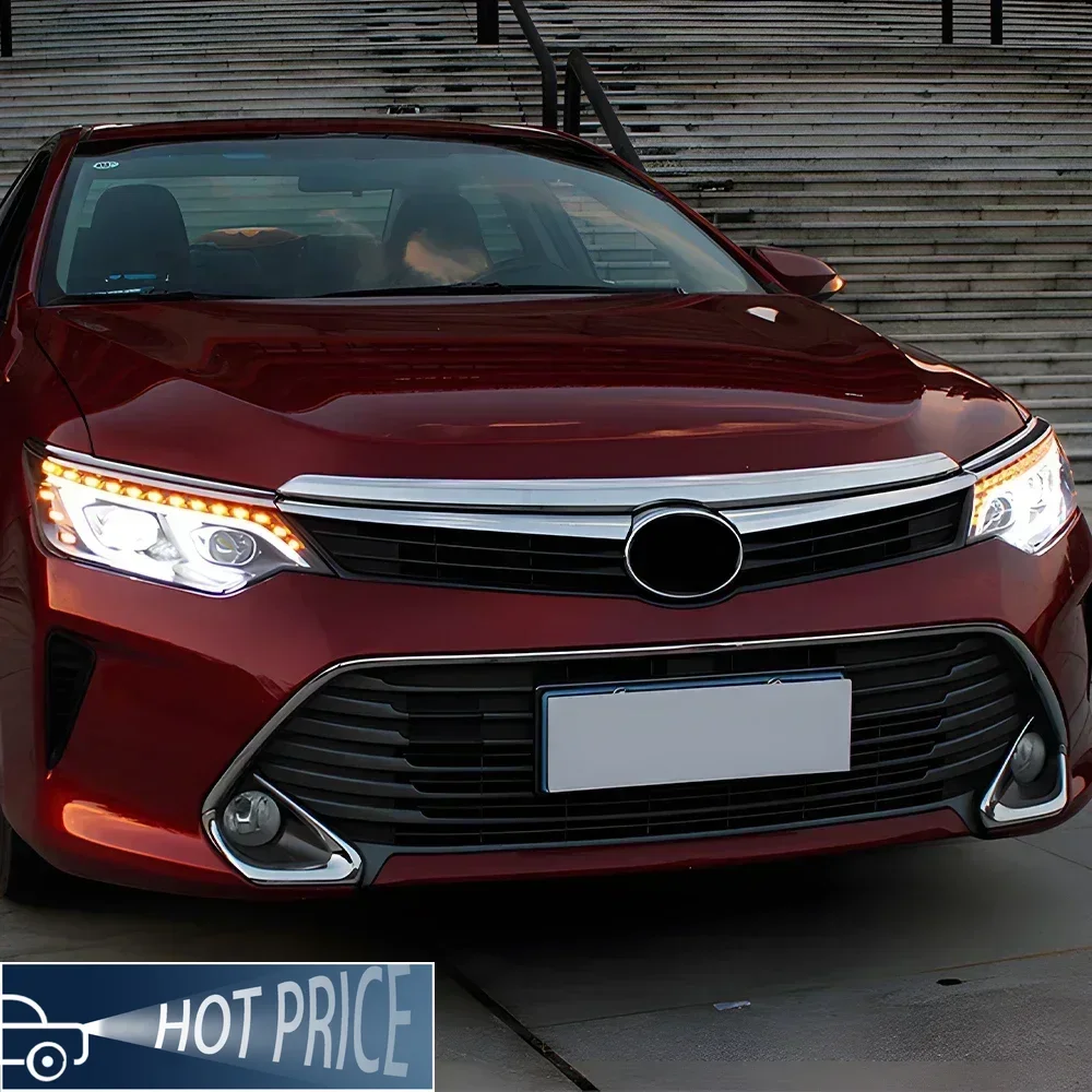 Для Toyota Camry 7.5th 2015-2017 авто фары обновление светодиодный динамический объектив проектора инструмент аксессуары автомобильные передние фонари в сборе
Для Toyota Camry 7.5th 2015-2017 авто фары обновление светодиодный динамический объектив проектора инструмент аксессуары автомобильные передние фонари в сборе