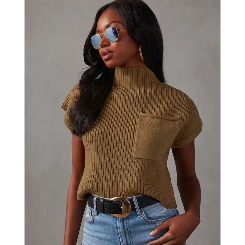 KEXU Elegant Women Winter 2025 Streetwear Knit Mock Neck Pullovers Sweater Casual Tops
KEXU Elegant Women Winter 2025 Streetwear Knit Mock Neck Pullovers Sweater Casual Tops