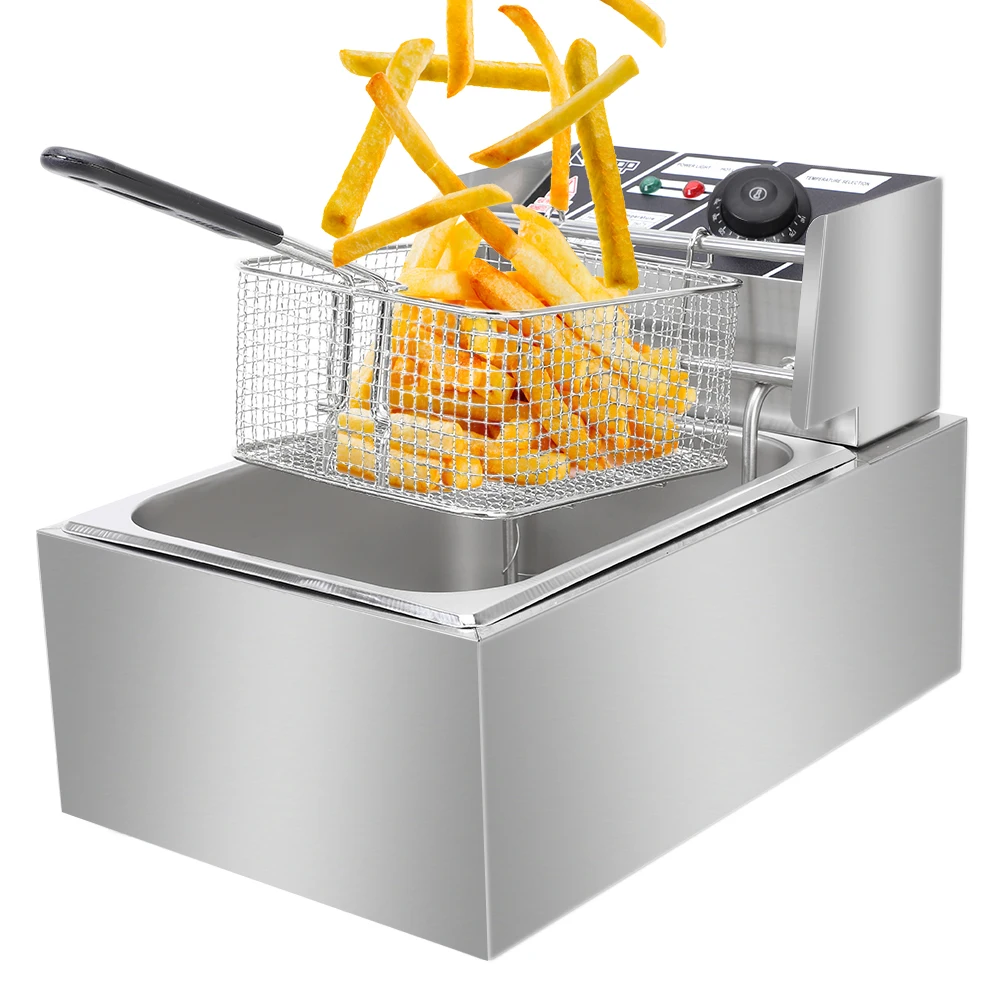 【Replace the old encoding 20073155】EH81 2500W MAX 110V 6.3QT/6L Stainless Steel Single Cylinder Electric Fryer US Plug
【Replace the old encoding 20073155】EH81 2500W MAX 110V 6.3QT/6L Stainless Steel Single Cylinder Electric Fryer US Plug