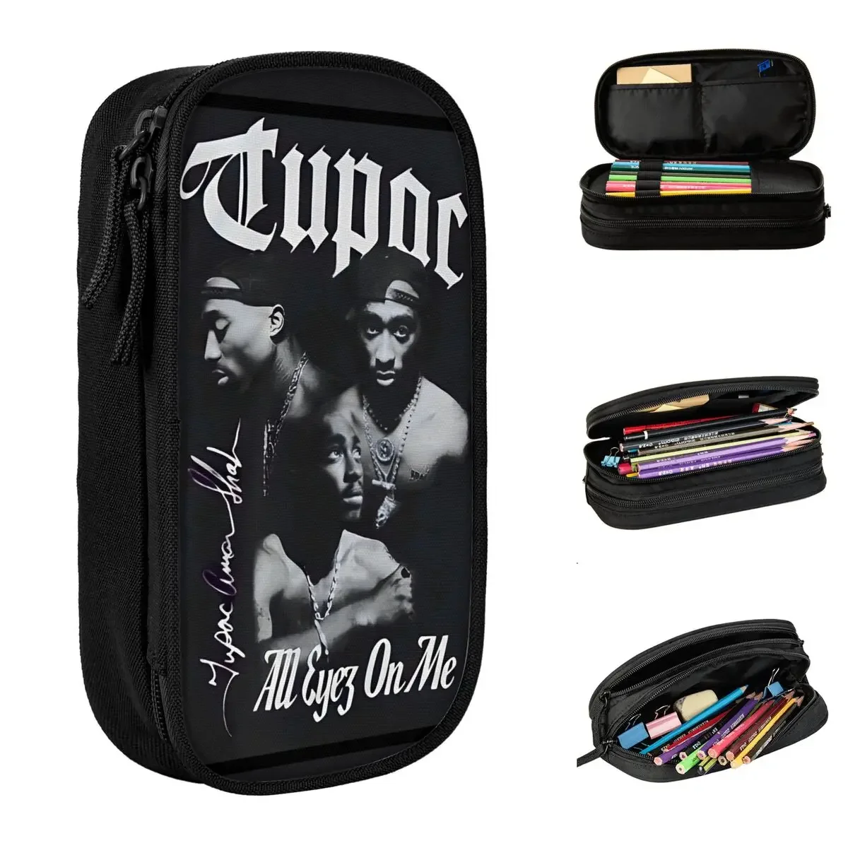 Lovely Rapper Tupacs Pencil Cases 2pac Hip Hop Pencil Pouch Pen Holder for Girls Boys Big Capacity Bag Office Gifts Stationery
Lovely Rapper Tupacs Pencil Cases 2pac Hip Hop Pencil Pouch Pen Holder for Girls Boys Big Capacity Bag Office Gifts Stationery