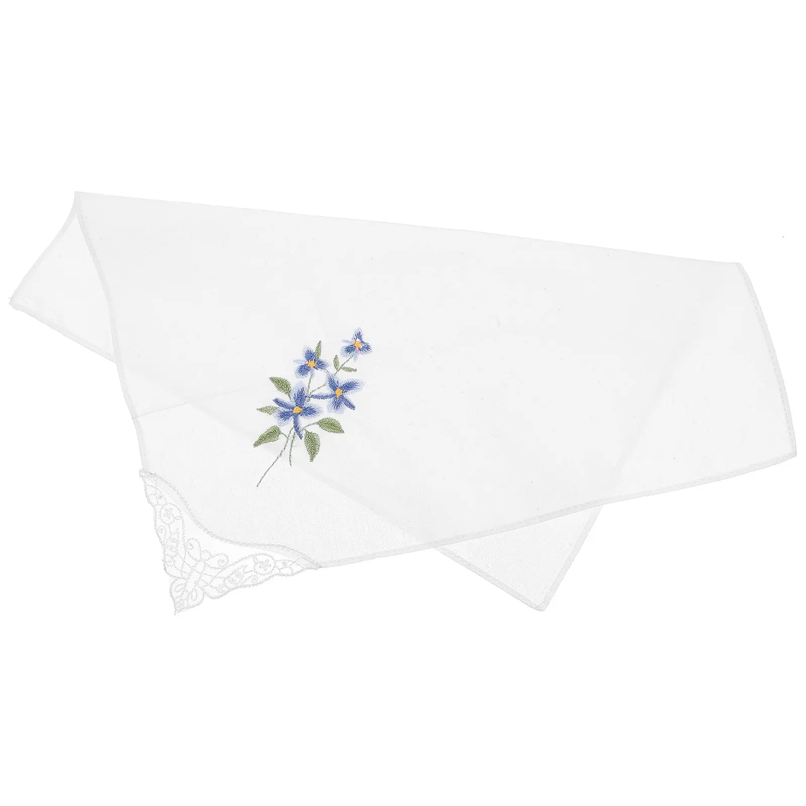 Cotton Handkerchief Embroidered Floral Lace Pattern Elegant Vintage Ladies Handkerchief Wedding Party Tea Decoration
Cotton Handkerchief Embroidered Floral Lace Pattern Elegant Vintage Ladies Handkerchief Wedding Party Tea Decoration