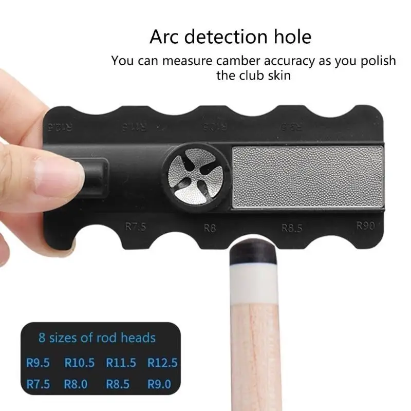 652F 5 in 1 Pool Cue Tip Repair Tool Pool Tip Shaper Billiard Cue Multiple Tool for Shaper Scuffer Aerator Burnisher
652F 5 in 1 Pool Cue Tip Repair Tool Pool Tip Shaper Billiard Cue Multiple Tool for Shaper Scuffer Aerator Burnisher