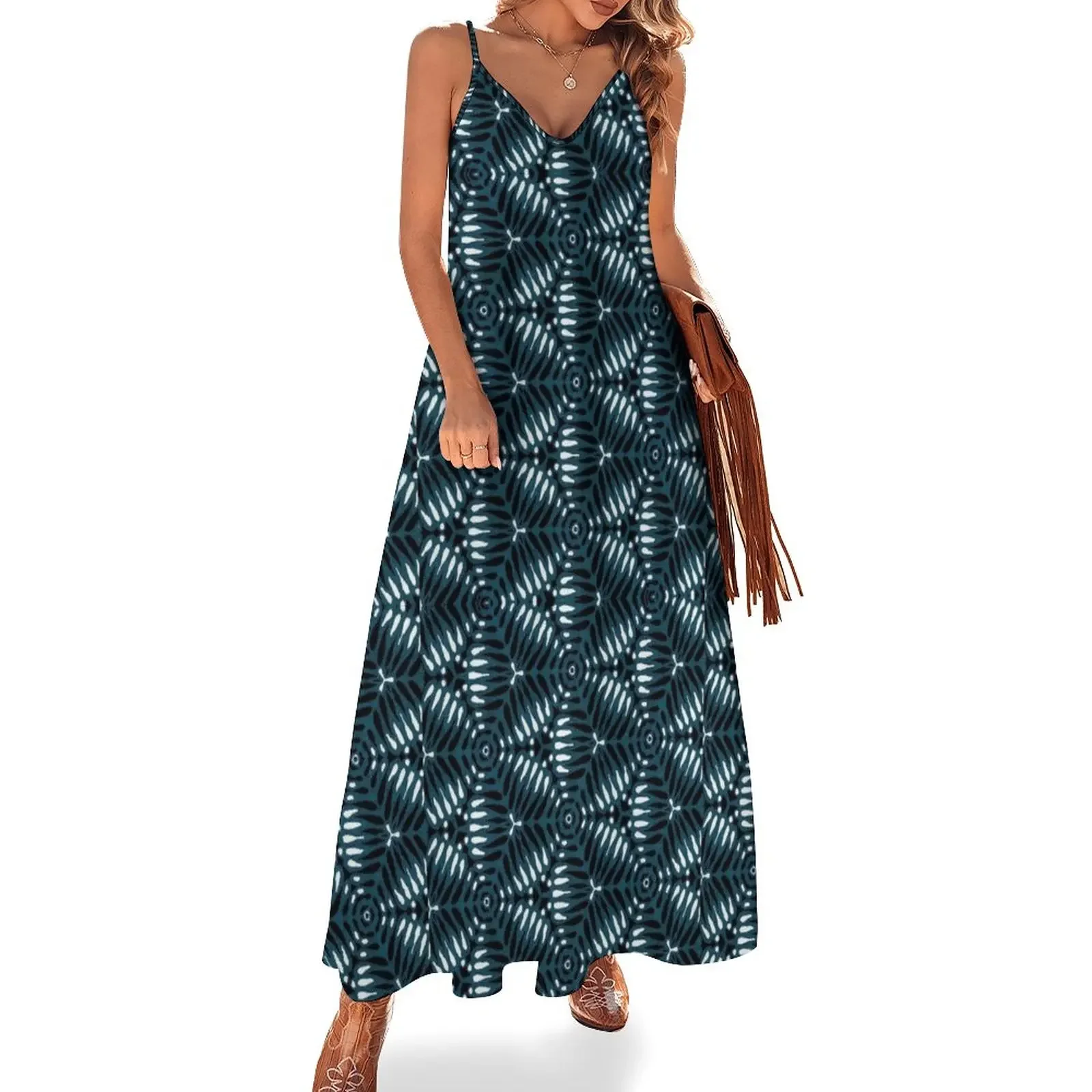 Teal flowers Sleeveless Dress elegant women's dresses for wedding Summer skirt Dress
Teal flowers Sleeveless Dress elegant women's dresses for wedding Summer skirt Dress