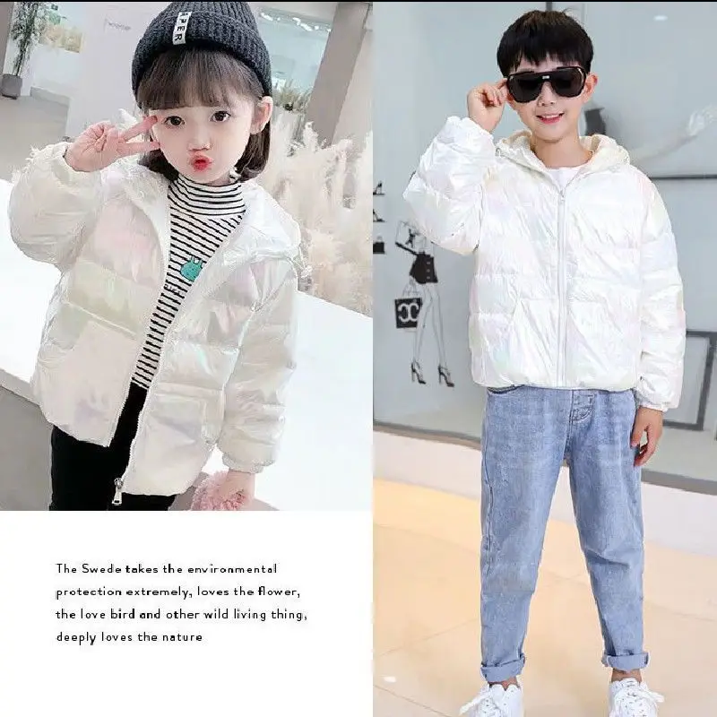 Baby Ultra-light White Duck Down Jacket Girls Spring Autumn Winter Children's Hooded Wash-free Bright Casual Coat Boy Clothes1
Baby Ultra-light White Duck Down Jacket Girls Spring Autumn Winter Children's Hooded Wash-free Bright Casual Coat Boy Clothes1