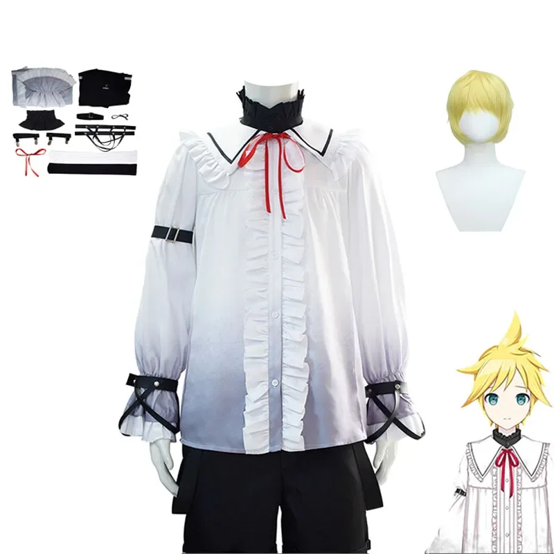 VOCALOID косплей кагамине Лен Costumes PJSK At 25 Len белая рубашка черные шорты униформа комплект Хэллоуин Рождество взрослая одежда
VOCALOID косплей кагамине Лен Costumes PJSK At 25 Len белая рубашка черные шорты униформа комплект Хэллоуин Рождество взрослая одежда