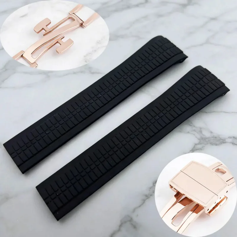 aquanaut rubber 21mm black blue green strap suitable for aquanaut watch case assembly watch silver rose gold clasp
aquanaut rubber 21mm black blue green strap suitable for aquanaut watch case assembly watch silver rose gold clasp