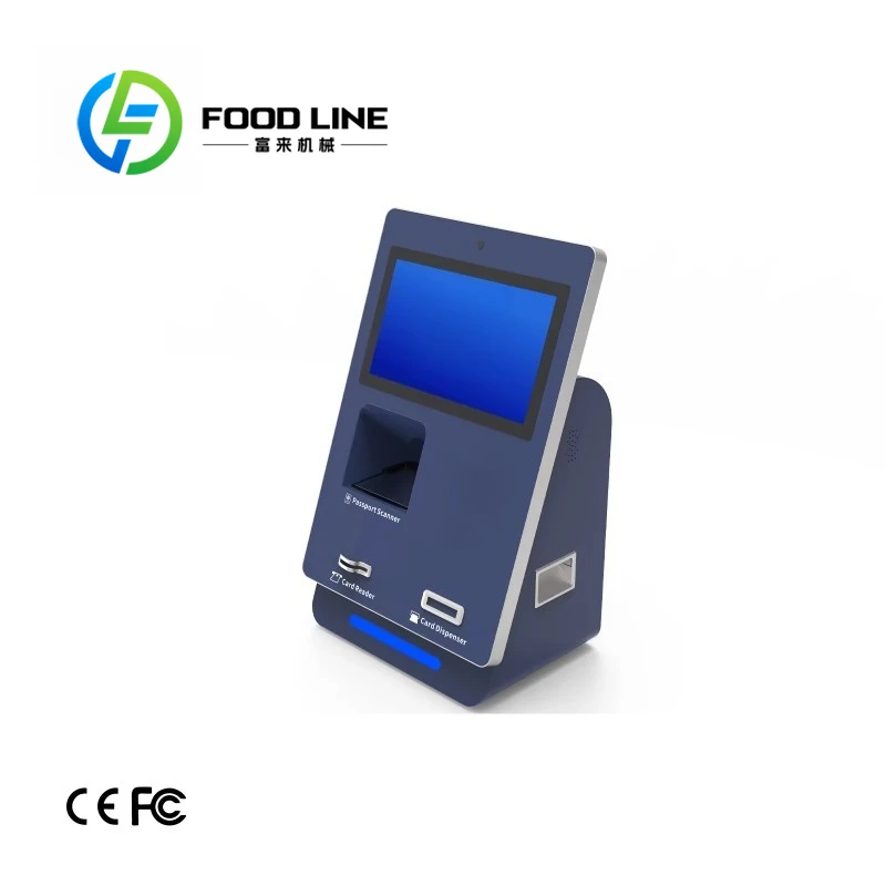 Индивидуальный настольный самостоятельный киоск NFC-карта и устройство чтения паспорта, диспенсер для ключей в помещении, машина для проверки
Индивидуальный настольный самостоятельный киоск NFC-карта и устройство чтения паспорта, диспенсер для ключей в помещении, машина для проверки