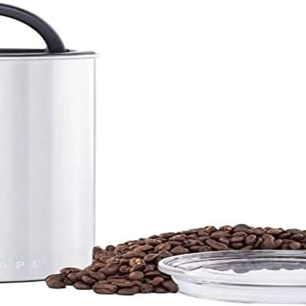 Airscape Medium Stainless Steel Coffee Container with Patented Oxygen-Removing Lid - Buy AIR-Less, Not Just Airtight
Airscape Medium Stainless Steel Coffee Container with Patented Oxygen-Removing Lid - Buy AIR-Less, Not Just Airtight