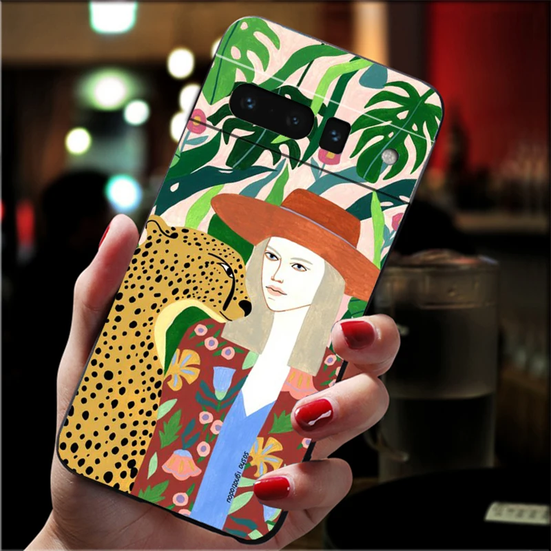 Phone Case For Google Pixel 10 9 Pro XL 9A 8 7 6 Pro Pixel 8A 7A 6A Pixel 8 7 6 5 Art jaguar Flower Women Korean Dream
Phone Case For Google Pixel 10 9 Pro XL 9A 8 7 6 Pro Pixel 8A 7A 6A Pixel 8 7 6 5 Art jaguar Flower Women Korean Dream