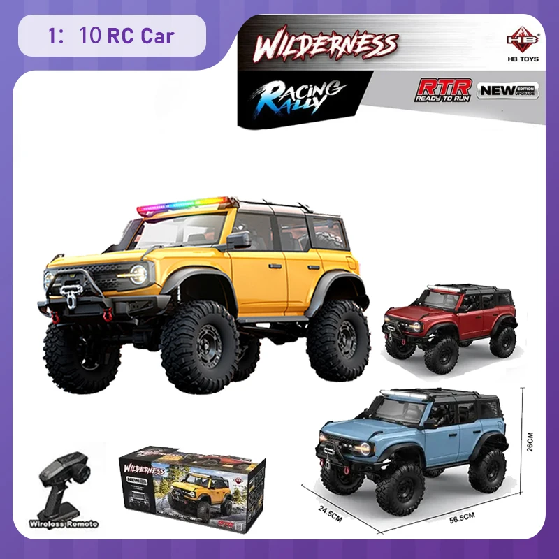 Новый радиоуправляемый автомобиль Huangbo R1001 1:10, полномасштабный, 4WD, электрический радиоуправляемый внедорожник, 2,4G, радиоуправляемая имитация альпинистского автомобиля с лебедкой, подарок
Новый радиоуправляемый автомобиль Huangbo R1001 1:10, полномасштабный, 4WD, электрический радиоуправляемый внедорожник, 2,4G, радиоуправляемая имитация альпинистского автомобиля с лебедкой, подарок