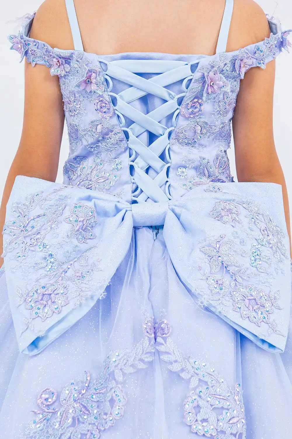 Customized Flower Girl Dress for Wedding Bow Appliques High Waist Floor Length Elegant Kids Birthday First Communion Gown
Customized Flower Girl Dress for Wedding Bow Appliques High Waist Floor Length Elegant Kids Birthday First Communion Gown