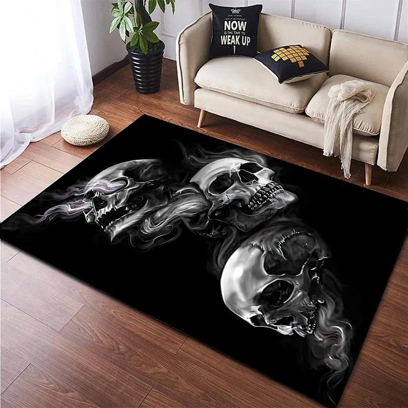 VIKAMA Halloween Nordic Style Abstract Skull Art Carpet, Ins Style Living Room Studio Home Decoration
VIKAMA Halloween Nordic Style Abstract Skull Art Carpet, Ins Style Living Room Studio Home Decoration