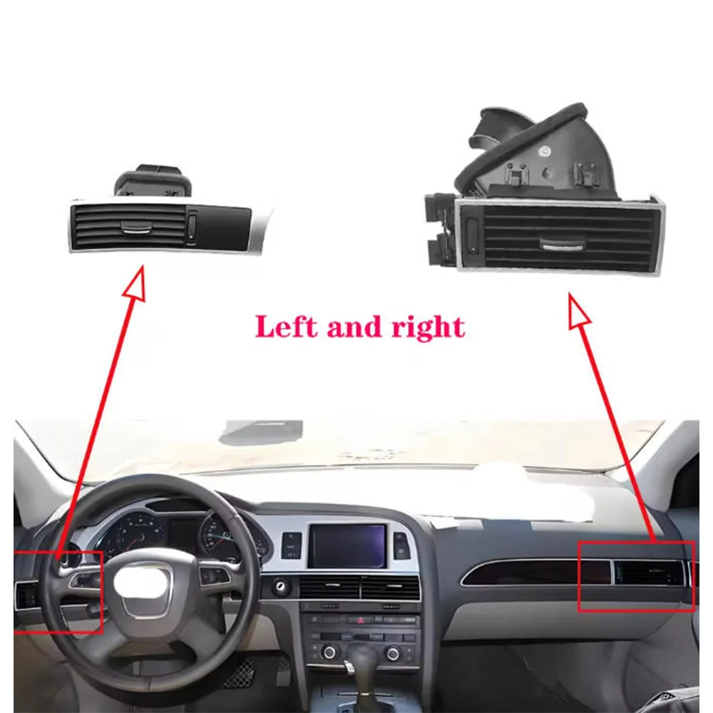 For Audi A6 S6 C6 RS6 2006-2011 4F1820902D 901D 951F LHD Black Front Left Right Centre Air Conditioning Vent Outlet Vents Nozzle
For Audi A6 S6 C6 RS6 2006-2011 4F1820902D 901D 951F LHD Black Front Left Right Centre Air Conditioning Vent Outlet Vents Nozzle