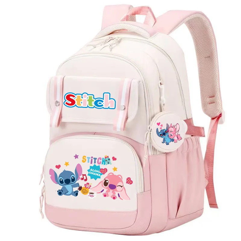 Stitch Pink Black Backpack Student Boy Girl Schoolbag Kid Cartoon Bookbag Daypack Travel Knapsack With Coin Purse Fashion Bag
Stitch Pink Black Backpack Student Boy Girl Schoolbag Kid Cartoon Bookbag Daypack Travel Knapsack With Coin Purse Fashion Bag