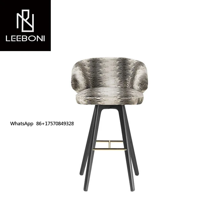 Hot Sale Comfortable New Design Style Bar Chair Barstools Modern Barstools for Home
Hot Sale Comfortable New Design Style Bar Chair Barstools Modern Barstools for Home