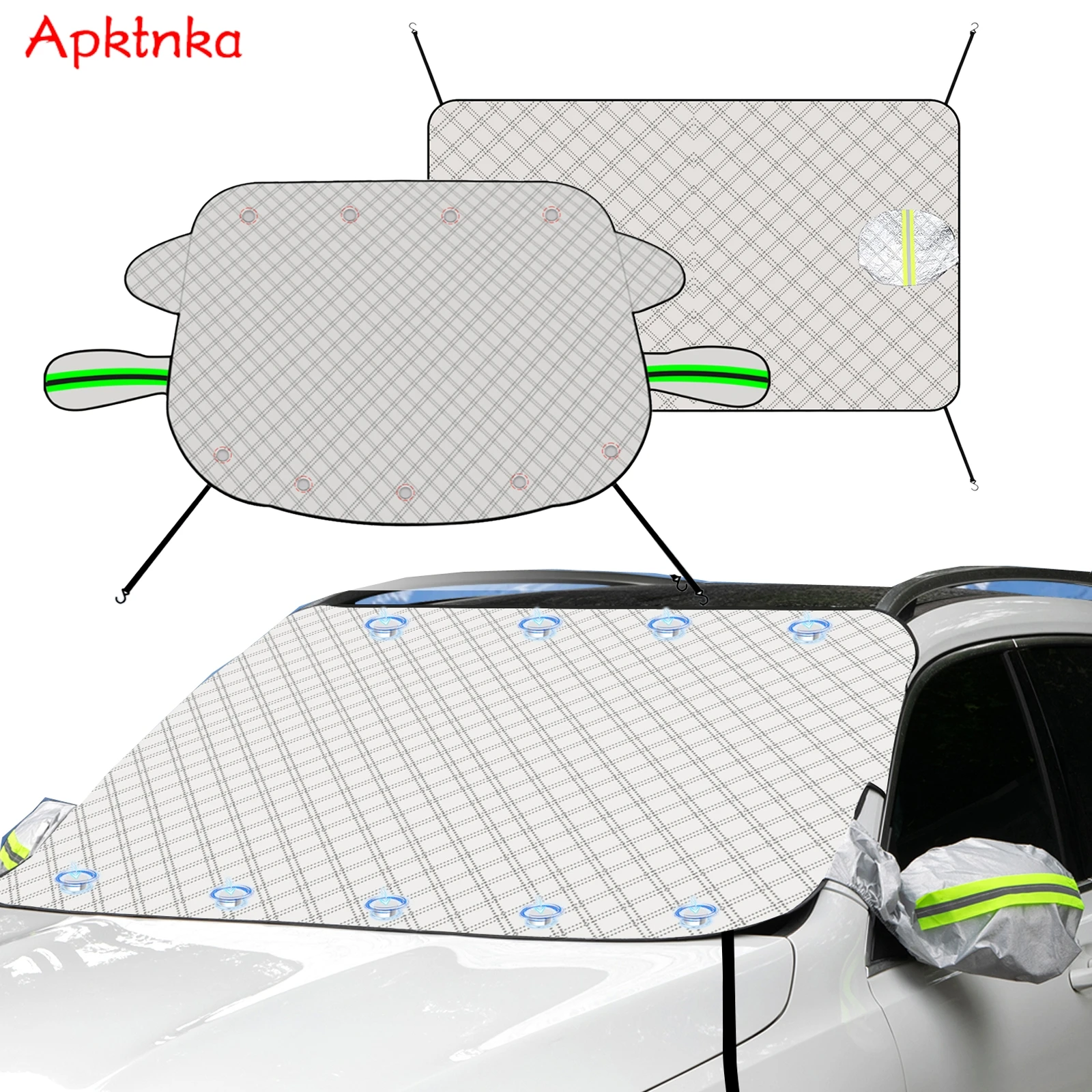 Car Universal Magnetic Snow Windshield Shield Front Window Half Cover Anti Ice frost Sun Outdoor Protection Insulated sunshade
Car Universal Magnetic Snow Windshield Shield Front Window Half Cover Anti Ice frost Sun Outdoor Protection Insulated sunshade
