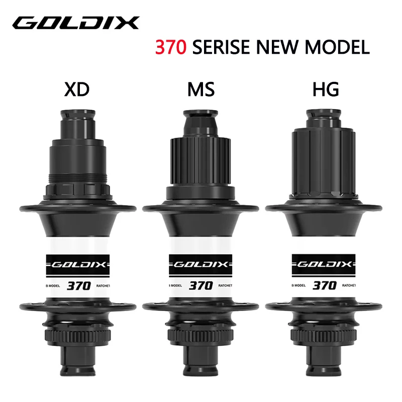 GOLDIX M370 Bicycle Hub 28H 36T Ratchet Center Lock Disc Brake J-Bend Spokes Sealed Bearing HG/XD/MS Freehub Body BOOST MTB Hub
GOLDIX M370 Bicycle Hub 28H 36T Ratchet Center Lock Disc Brake J-Bend Spokes Sealed Bearing HG/XD/MS Freehub Body BOOST MTB Hub