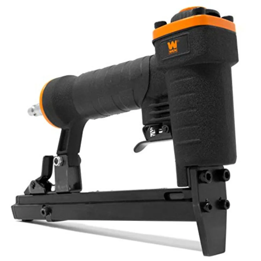 61706 20-Gauge 3/8-Inch Crown Air-Powered Pneumatic T50 Stapler for Upholstery and Woodworking
61706 20-Gauge 3/8-Inch Crown Air-Powered Pneumatic T50 Stapler for Upholstery and Woodworking