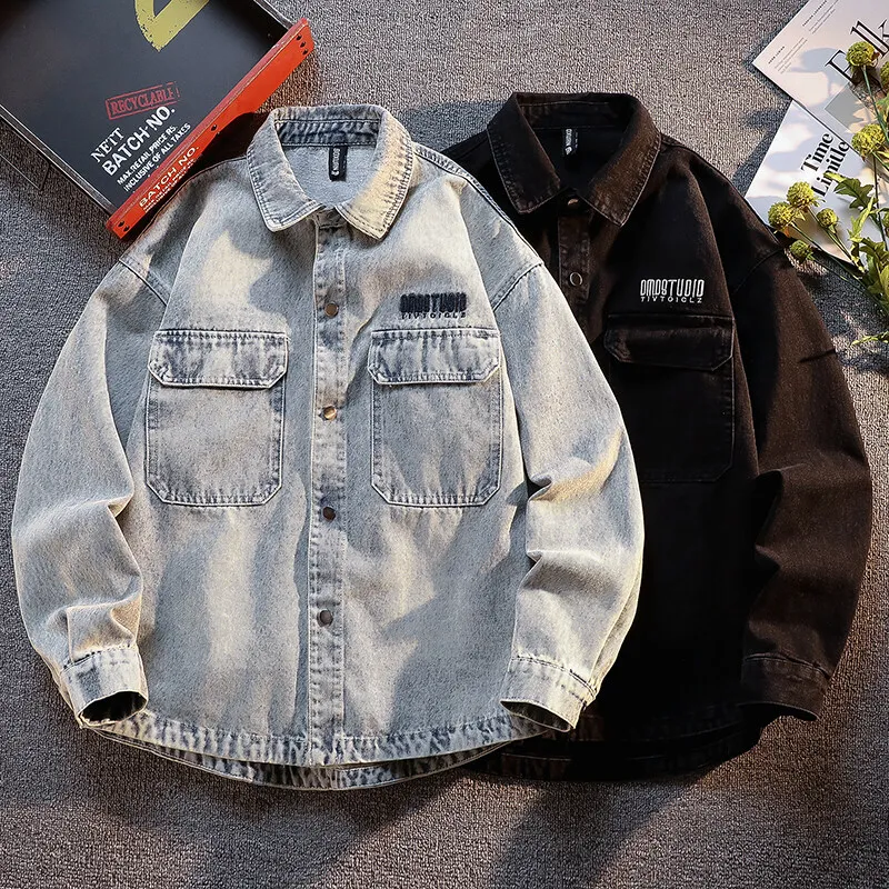 2025 Spring and Autumn New High Quality Men's Cowboy Jacket Fashion Versatile Collar Jacket
2025 Spring and Autumn New High Quality Men's Cowboy Jacket Fashion Versatile Collar Jacket