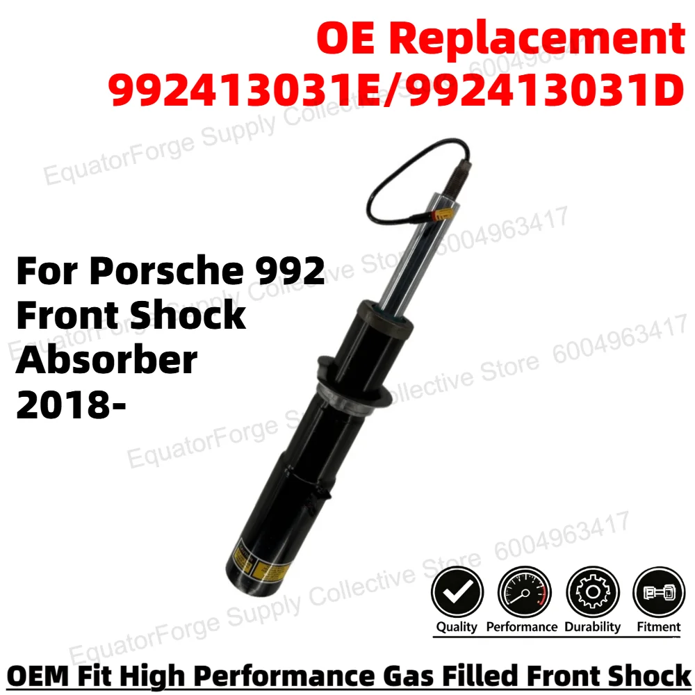 Comfortable Direct Fit High Stability Premium Durable Front Shock Absorber for Porsche 992 OE Number 992413031E/992413031D
Comfortable Direct Fit High Stability Premium Durable Front Shock Absorber for Porsche 992 OE Number 992413031E/992413031D