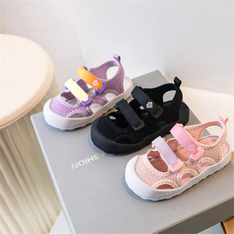 New Summer Children Beach Sandals Breathable Closed Toe Girls Sandals Cut-outs Non-slip Fashion Toddler Boys Shoes
New Summer Children Beach Sandals Breathable Closed Toe Girls Sandals Cut-outs Non-slip Fashion Toddler Boys Shoes