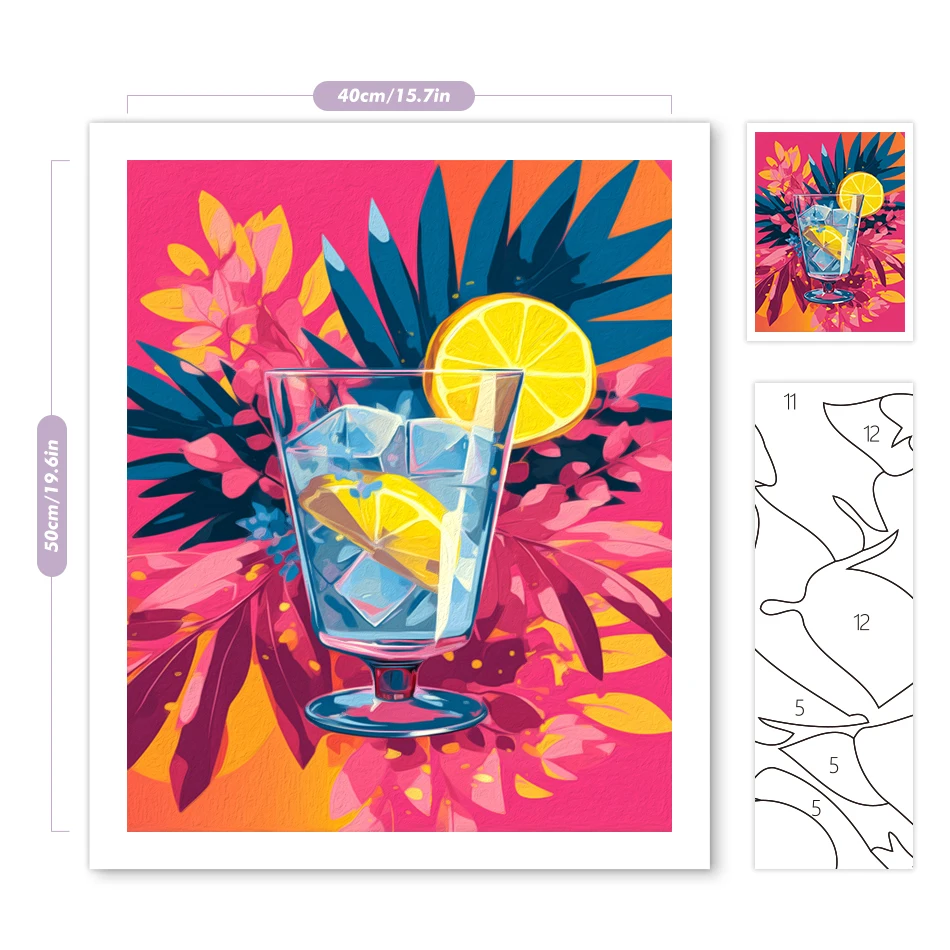 SDOYUNO Diy картина маслом по номерам стеклянные напитки ресторан гостиная декоративная живопись принадлежности для рукоделия набор красок для взрослых
SDOYUNO Diy картина маслом по номерам стеклянные напитки ресторан гостиная декоративная живопись принадлежности для рукоделия набор красок для взрослых
