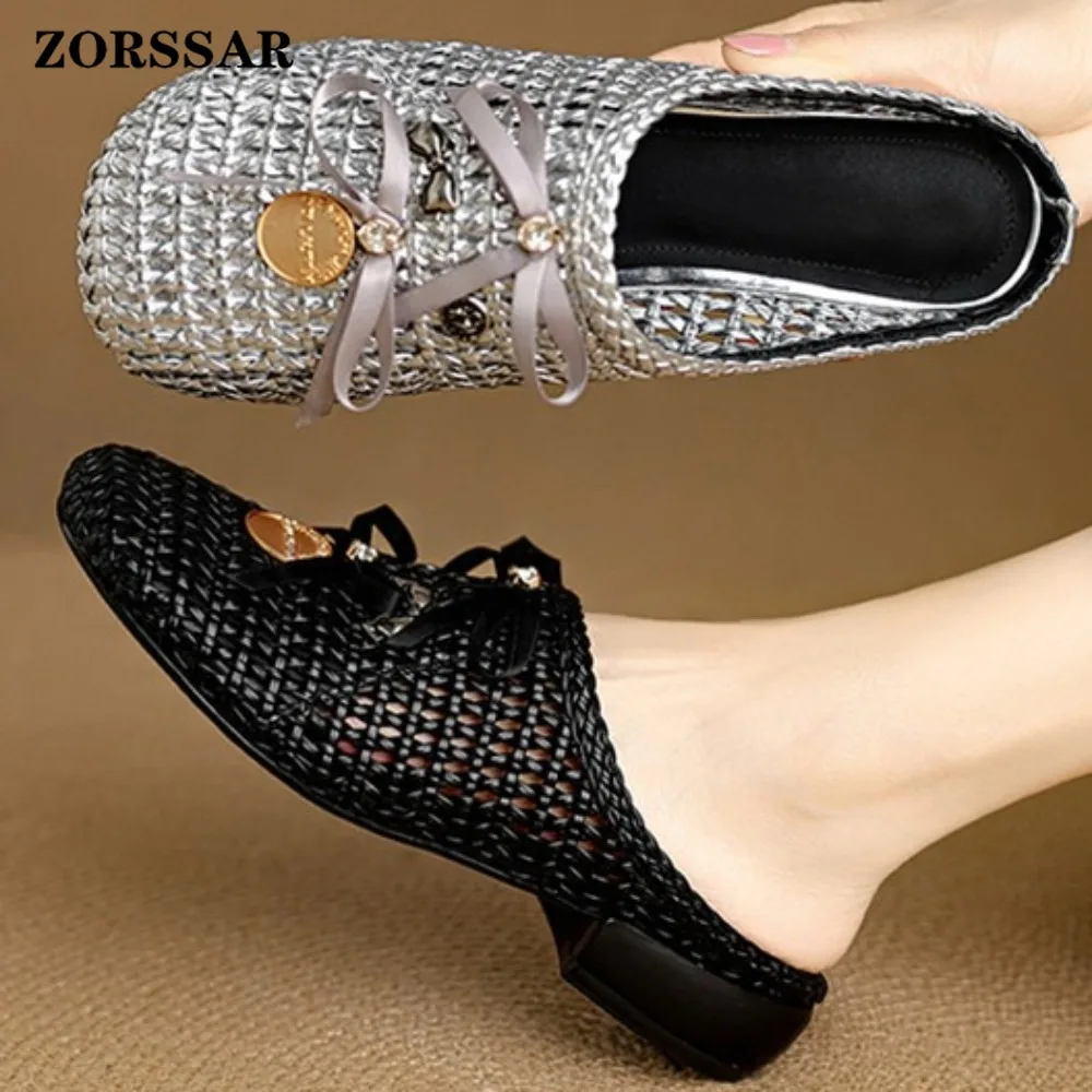 Women's Flat Mules Slippers, Hollow Out Backless Slides,Breathable Comfortable Slip-on Shoes for Ladies, Fashion Summer Sandals
Women's Flat Mules Slippers, Hollow Out Backless Slides,Breathable Comfortable Slip-on Shoes for Ladies, Fashion Summer Sandals