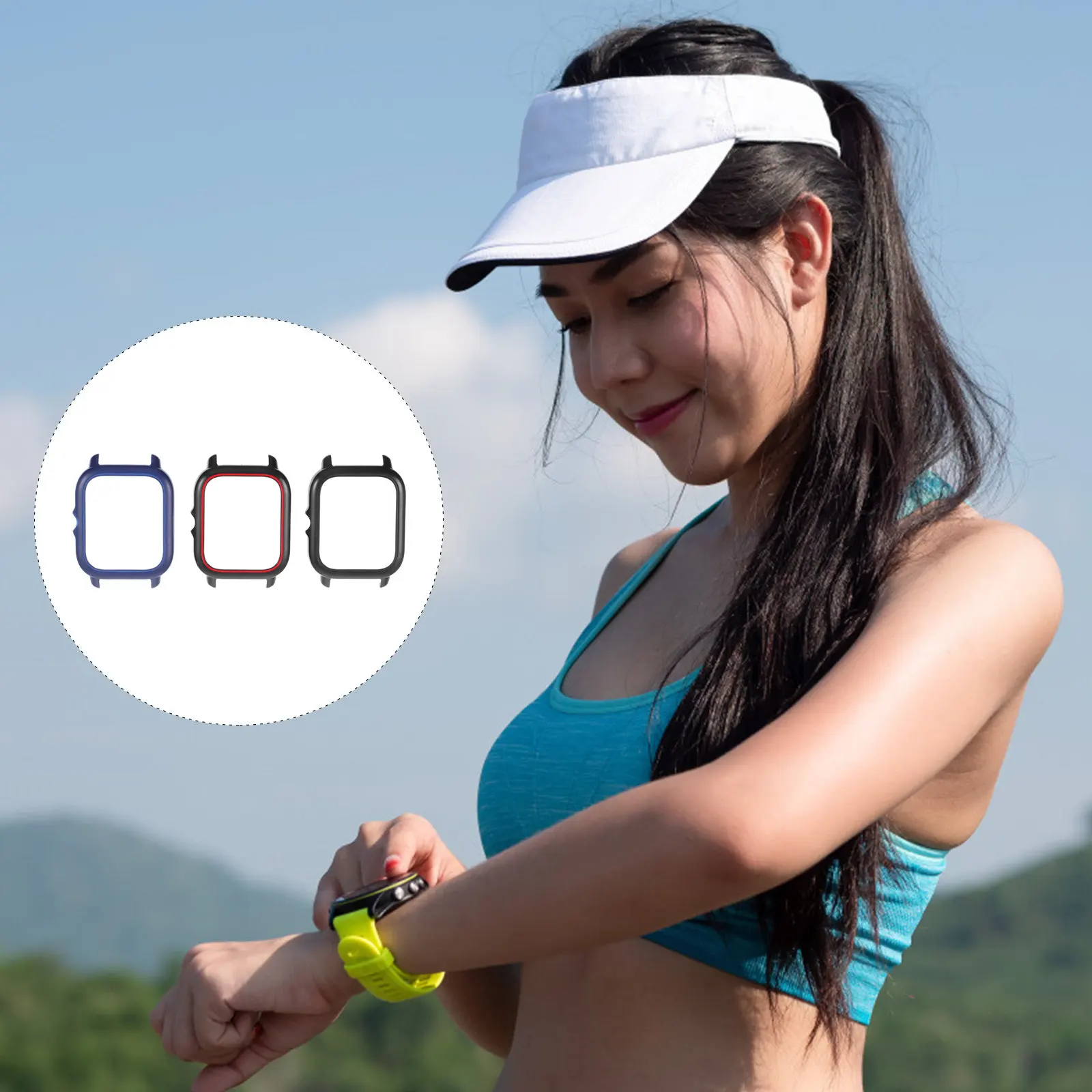 3Pcs Watch Protective Cover High-Hardness Case Anti-Scratch Durable Protective Smartwatch Frame Compatible for Gts 3
3Pcs Watch Protective Cover High-Hardness Case Anti-Scratch Durable Protective Smartwatch Frame Compatible for Gts 3