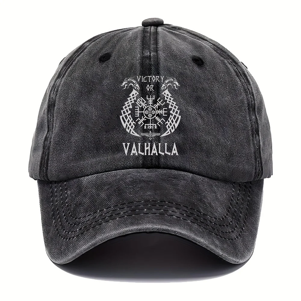 1pc Baseball Cap with a Vintage Viking Print, Adjustable Trucker Hat for Outdoor Sports And Sun Protection
1pc Baseball Cap with a Vintage Viking Print, Adjustable Trucker Hat for Outdoor Sports And Sun Protection