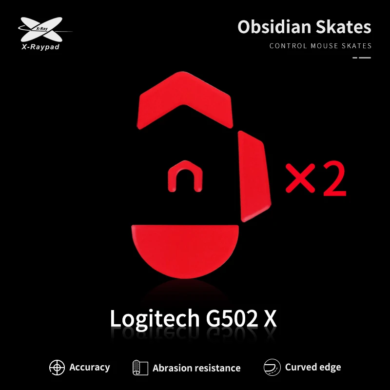 Коньки для мыши Xraypad Obsidian для проводовных коньков для мыши Logitech G502 X X X-Raypad
Коньки для мыши Xraypad Obsidian для проводовных коньков для мыши Logitech G502 X X X-Raypad