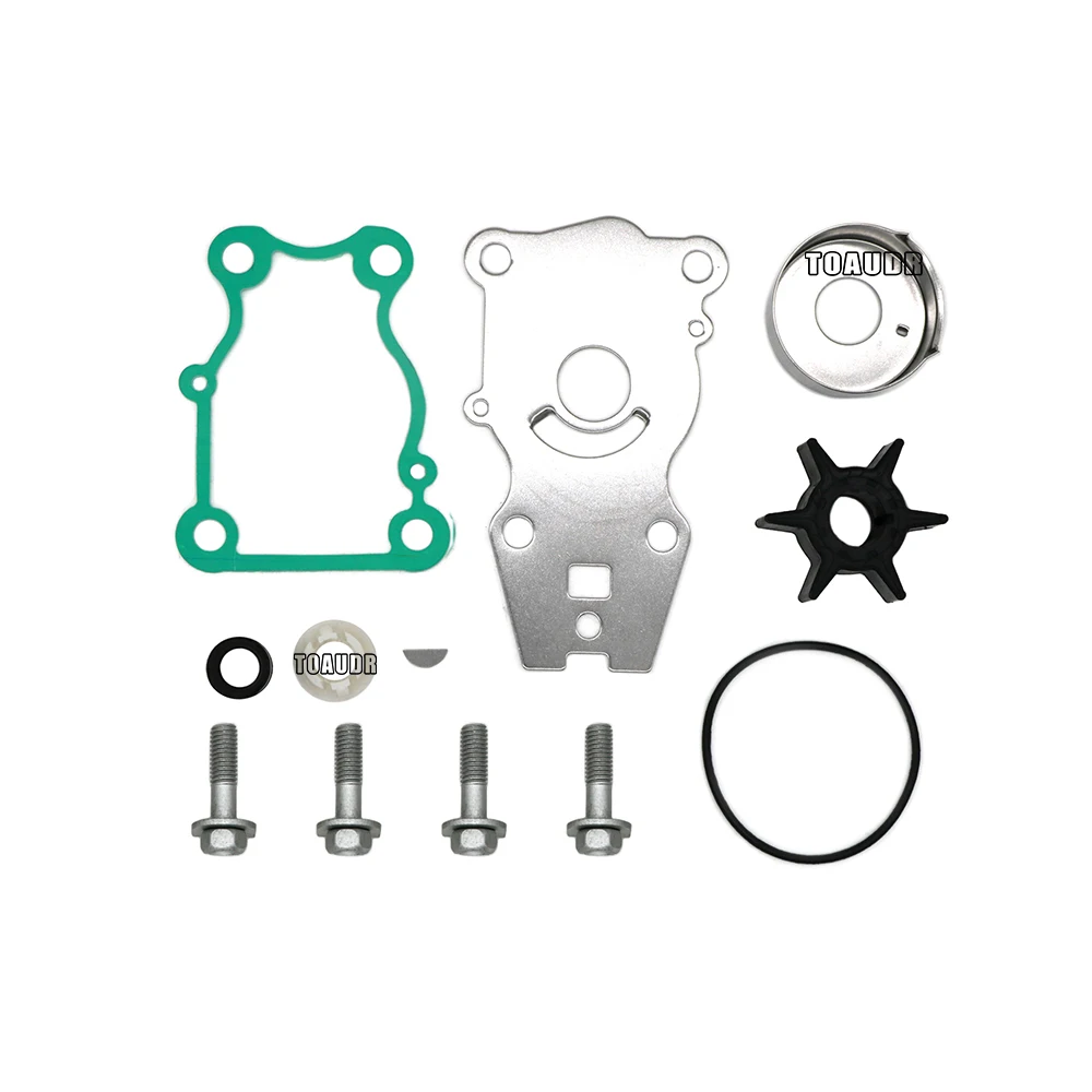 66T-W0078 Water Pump Repair Kit for Yamaha Boat Engine 2 Stroke 40HP or 4 Stroke FT25 F25 F30 F40 66T-W0078-00
66T-W0078 Water Pump Repair Kit for Yamaha Boat Engine 2 Stroke 40HP or 4 Stroke FT25 F25 F30 F40 66T-W0078-00