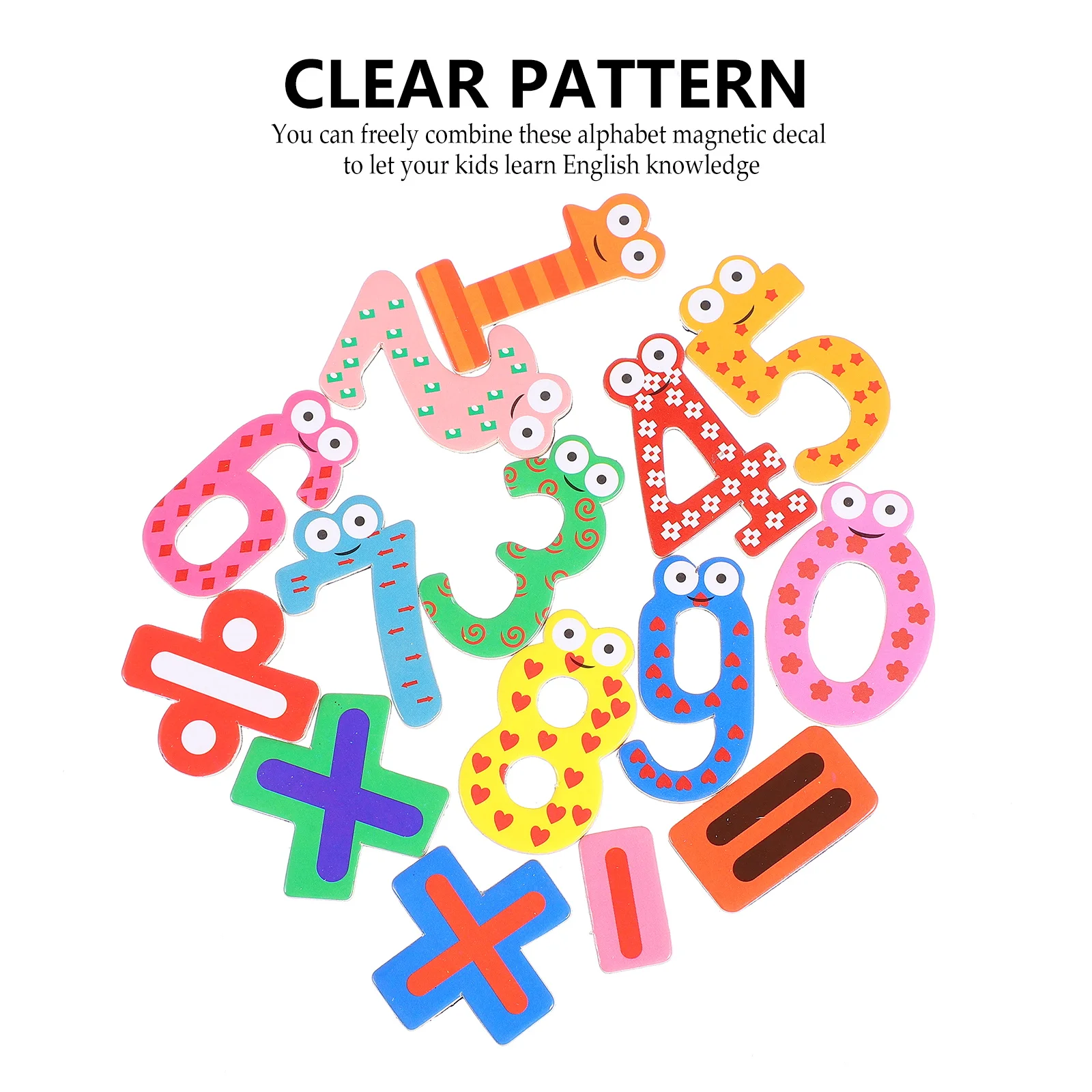 2 Sets Magnetic Digital Teaching Aids Mathematics Magnets Decals Stickers for Kids Learning Toys Fridge Number
2 Sets Magnetic Digital Teaching Aids Mathematics Magnets Decals Stickers for Kids Learning Toys Fridge Number