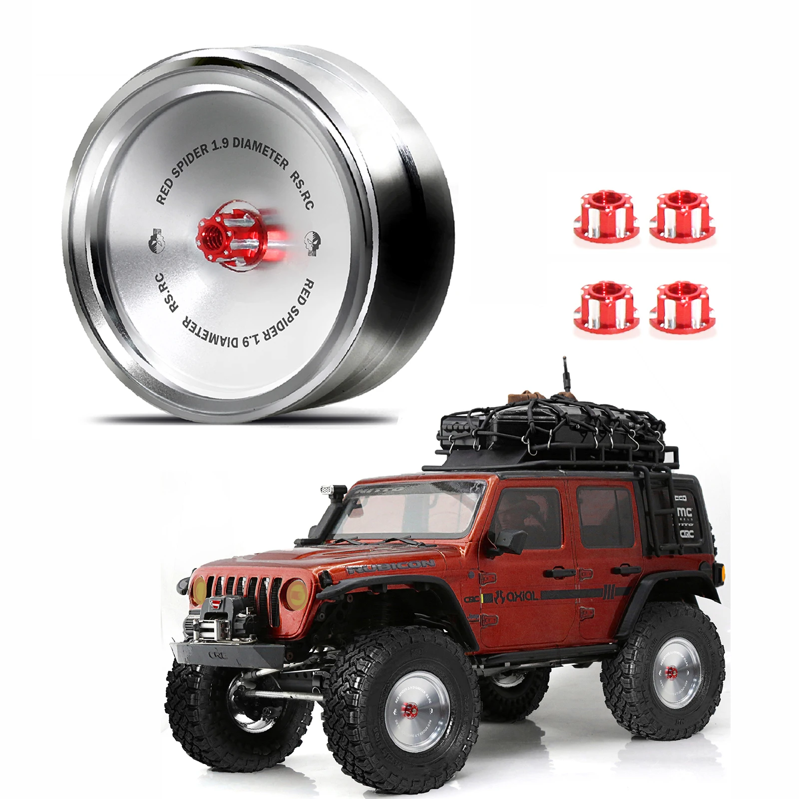 RS RC 1,9 "Beadlock колесный обод CNC алюминиевое лысое колесо для 1/10 RC Crawler SCX10 TRX4 VS4-10 Gen8 D90
RS RC 1,9 "Beadlock колесный обод CNC алюминиевое лысое колесо для 1/10 RC Crawler SCX10 TRX4 VS4-10 Gen8 D90