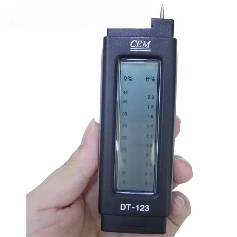 Huashengchang Wood Moisture Tester Paper Box Floor Moisture Tester Material Humidity Meter DT-123
Huashengchang Wood Moisture Tester Paper Box Floor Moisture Tester Material Humidity Meter DT-123