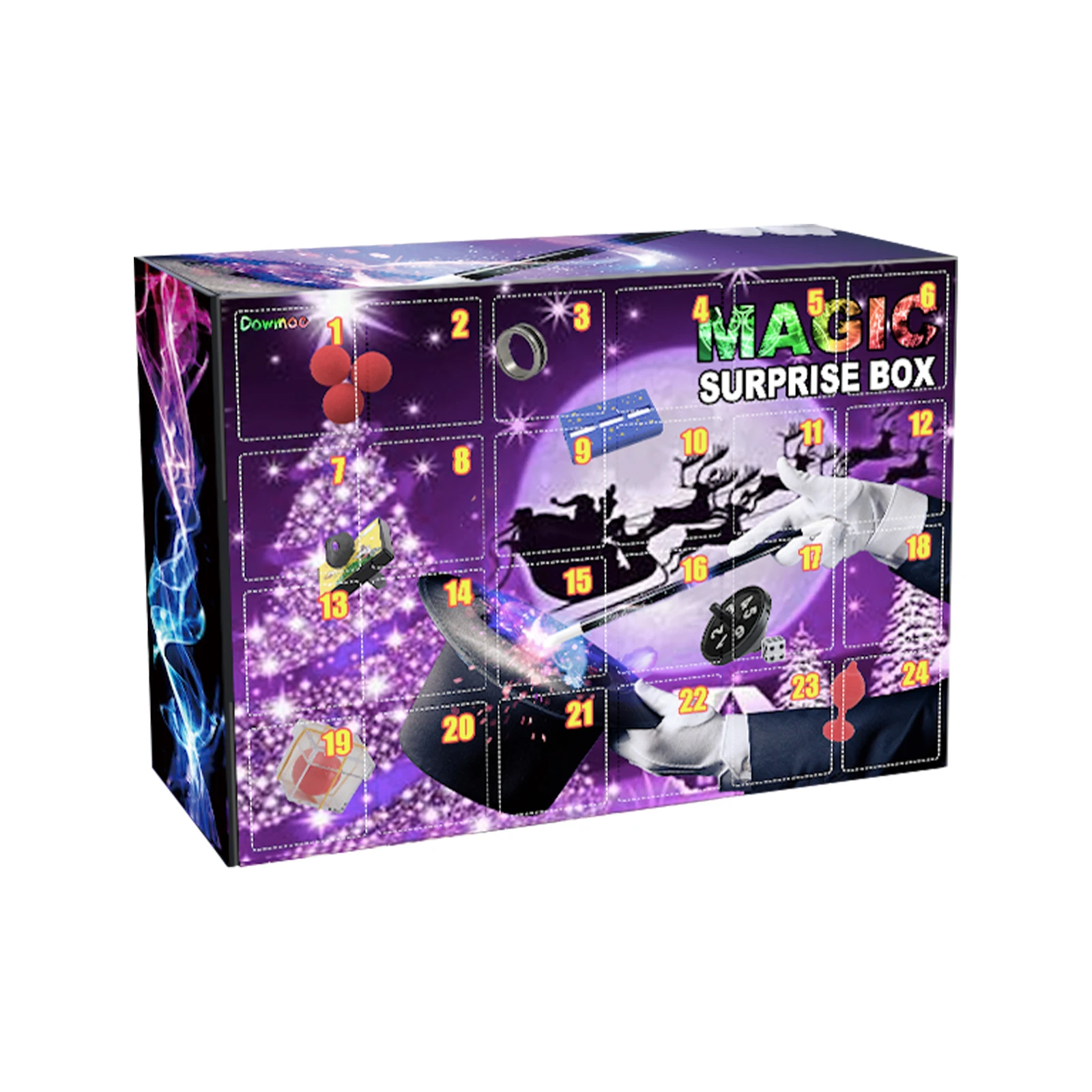 Magic stress relief blind boxes, Christmas atmosphere gifts, magic prop blind boxes, magical toys, fun blind boxes
Magic stress relief blind boxes, Christmas atmosphere gifts, magic prop blind boxes, magical toys, fun blind boxes