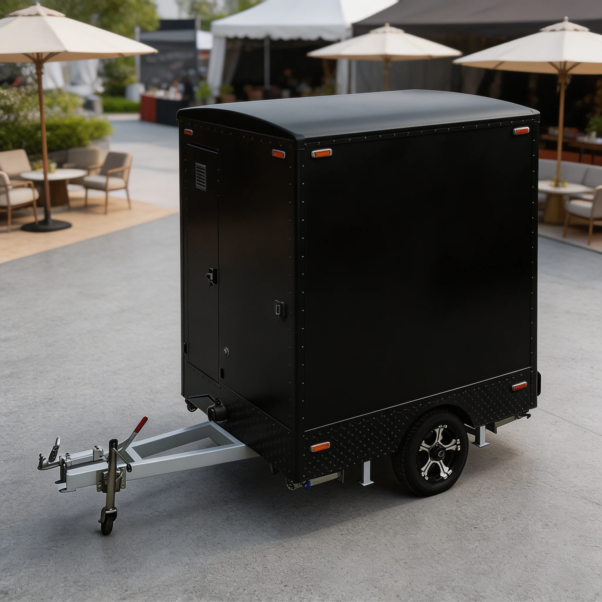 Mobile Temporary Restroom Trailer Mobile Bathroom Outdoor Public Portable Luxury Toilet Trailer with Water Tank
Mobile Temporary Restroom Trailer Mobile Bathroom Outdoor Public Portable Luxury Toilet Trailer with Water Tank