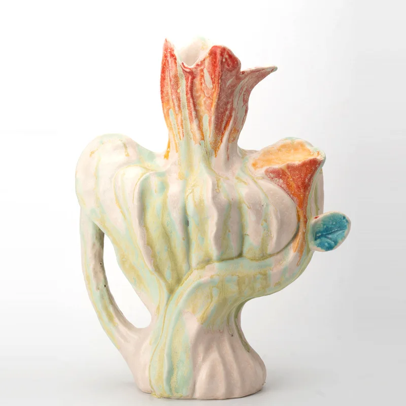 Pottery artist wabi sabi medieval ceramic vase homestay model room guest restaurant pottery pot flower jewelry ornament
Pottery artist wabi sabi medieval ceramic vase homestay model room guest restaurant pottery pot flower jewelry ornament