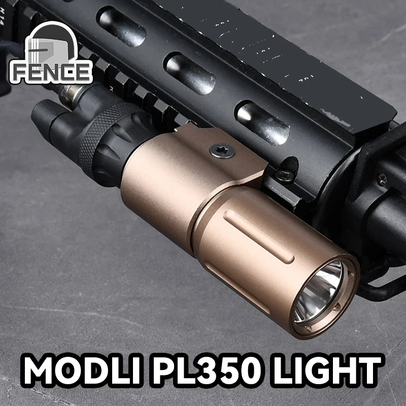 WADSN PL350 PLHv2 Flashlight 18350 16340 Tactical Pistol Gun Light High Power Metal Lamp Fit 20mm Picatinny Rail Airsoft Hunting
WADSN PL350 PLHv2 Flashlight 18350 16340 Tactical Pistol Gun Light High Power Metal Lamp Fit 20mm Picatinny Rail Airsoft Hunting