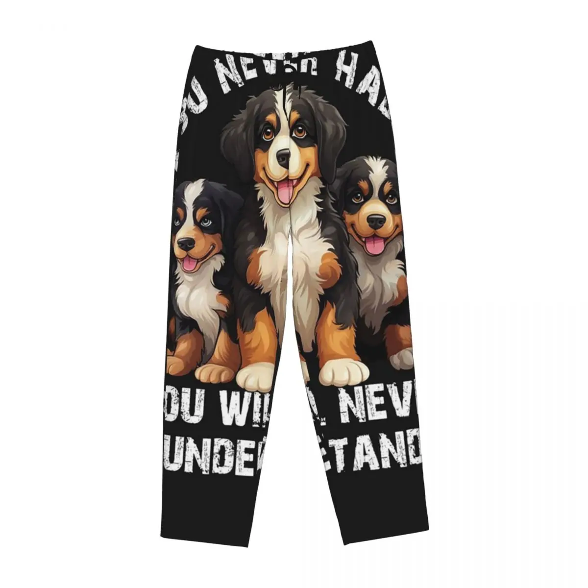 Custom Bernese Mountain Dog Women Pajama Pants Lounge Sleep Sleepwear Bottoms with Pockets
Custom Bernese Mountain Dog Women Pajama Pants Lounge Sleep Sleepwear Bottoms with Pockets