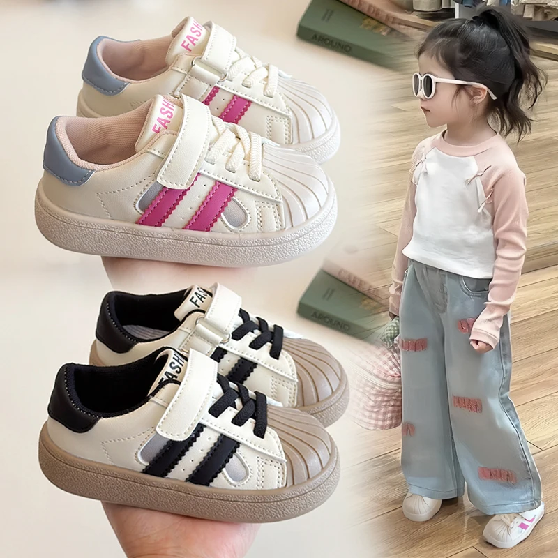 Children's Soft Bottom Sports Shoes Casual KPOP Shoes Spring Autumn New Style Girl's Leisure Shoes Boy's Classic White Board
Children's Soft Bottom Sports Shoes Casual KPOP Shoes Spring Autumn New Style Girl's Leisure Shoes Boy's Classic White Board