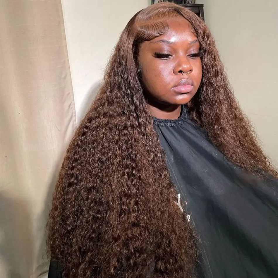 Парик из натуральных волос Water Wave, шоколадно-коричневый, глубокая волна, 13x6, HD-кружево, 200% плотность, бразильские волосы, кудрявый парик шоколадно-коричневого цвета
Парик из натуральных волос Water Wave, шоколадно-коричневый, глубокая волна, 13x6, HD-кружево, 200% плотность, бразильские волосы, кудрявый парик шоколадно-коричневого цвета