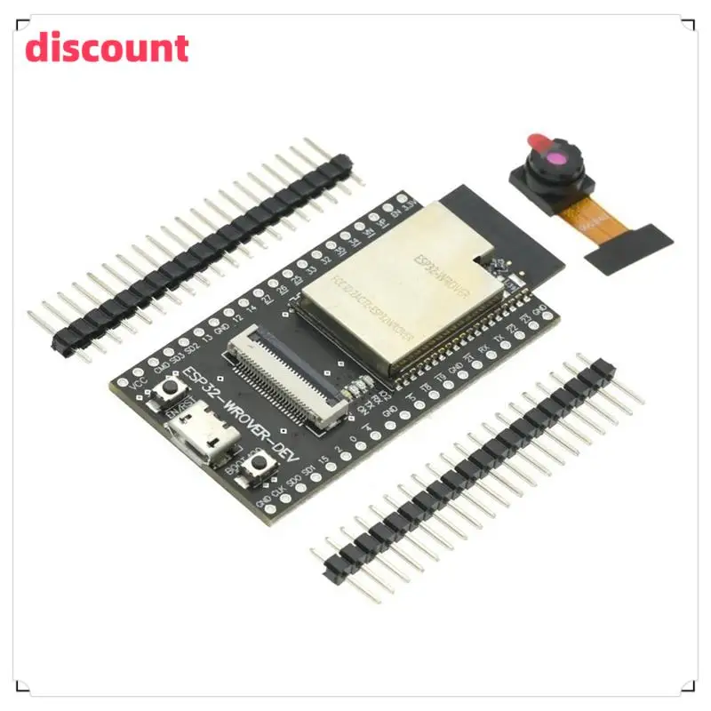 ESP32 CAM Development Board ESP32-WROVER-DEV CH340C Wifi Module With OV2640 Camera ESP32-CAM ESP32-WROVER, Durable No Welding
ESP32 CAM Development Board ESP32-WROVER-DEV CH340C Wifi Module With OV2640 Camera ESP32-CAM ESP32-WROVER, Durable No Welding